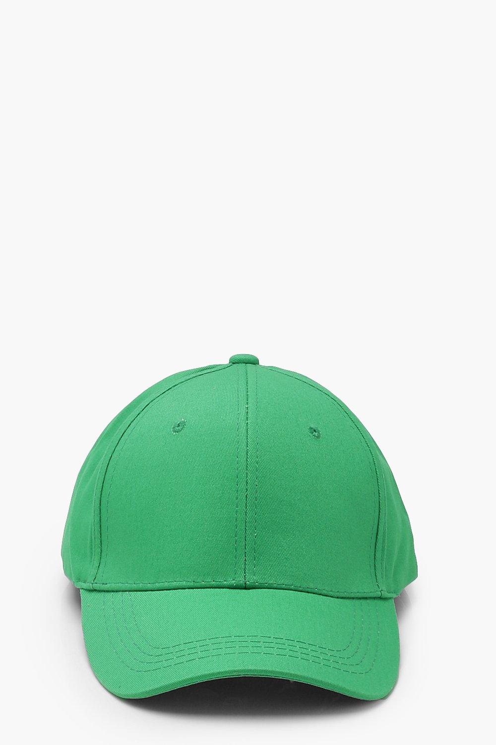 Plain Green Baseball Cap